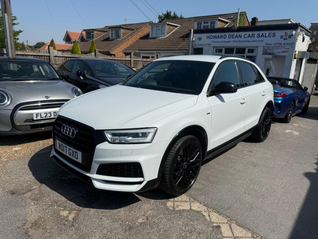 Audi Q3 2.0 Tdi Black Edition S Tronic Quattro Euro 6 Ss WD17GXO White