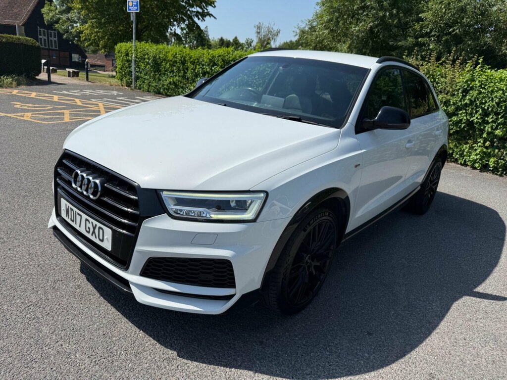 Audi Q3 2.0 Tdi Black Edition S Tronic Quattro Euro 6 Ss White