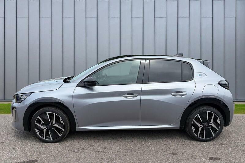 Peugeot e-208 51Kwh Gt 7.4Kw Charger HJ74CZW Grey #6