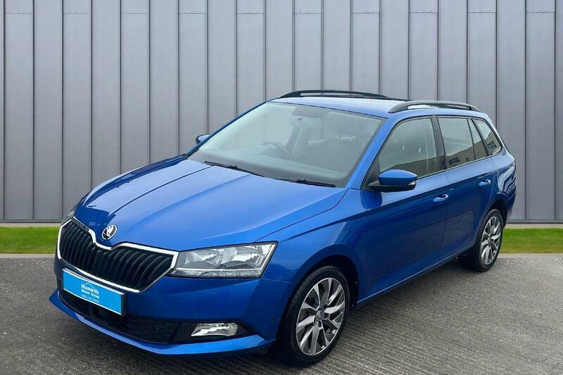 Skoda Fabia 1.0 Tsi Se Drive Dsg Euro 6 Ss WM21HGG Blue #6