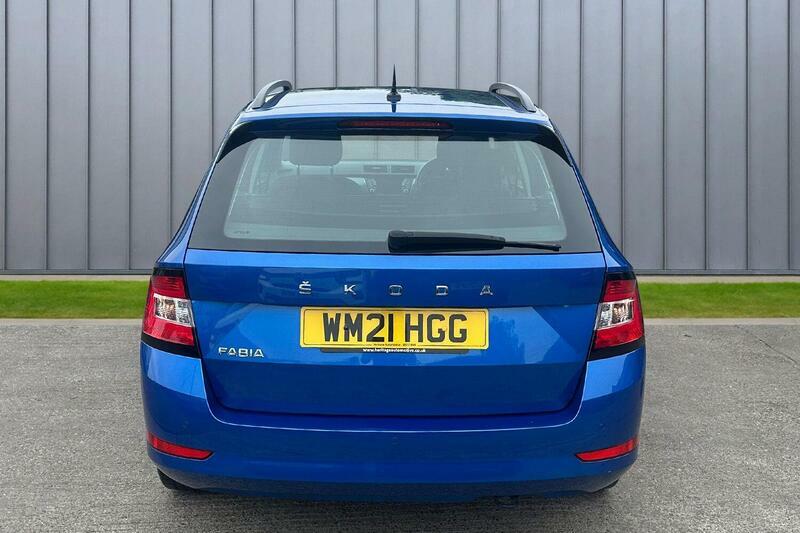 Skoda Fabia 1.0 Tsi Se Drive Dsg Euro 6 Ss WM21HGG Blue #5