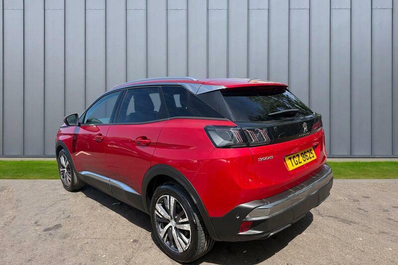 Peugeot 3008 1.2 Puretech Allure Premium Euro 6 Ss TGZ8625 Red #4