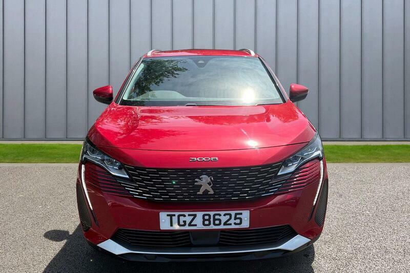Peugeot 3008 1.2 Puretech Allure Premium Euro 6 Ss TGZ8625 Red #2