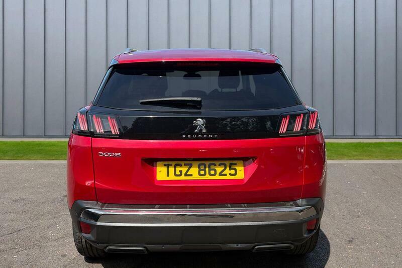 Peugeot 3008 1.2 Puretech Allure Premium Euro 6 Ss TGZ8625 Red #5