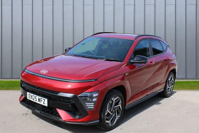 Hyundai Kona 1.6 H-gdi N Line S Dct Euro 6 Ss EN25WFZ Red #4
