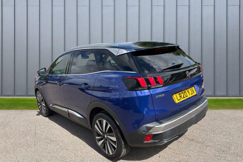 Peugeot 3008 1.2 Puretech Gt Line Premium Eat Euro 6 Ss Blue #3