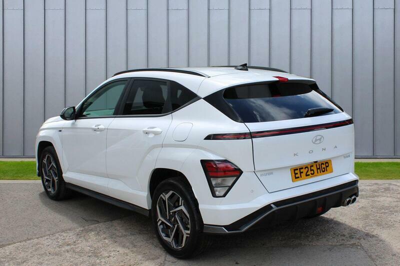Hyundai Kona 1.6 H-gdi N Line Dct Euro 6 Ss White #5