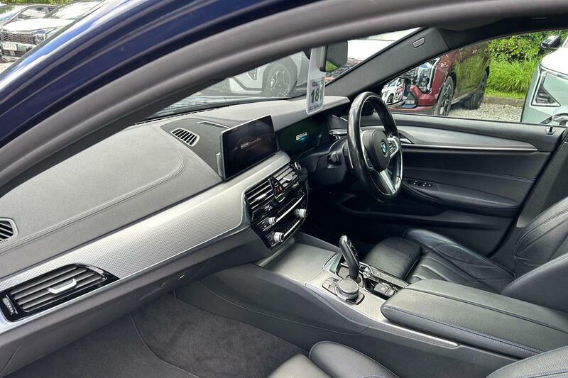 BMW 5 Series 2.0 530E 9.2Kwh M Sport Euro 6 Ss Blue #2