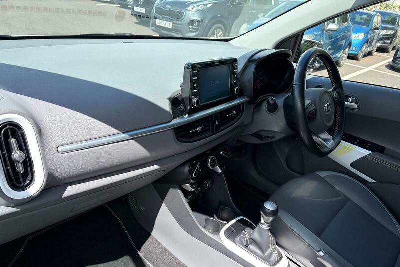Kia Picanto 1.25 X-line Euro 6 White #2