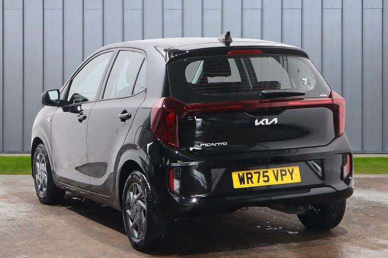 Kia Picanto 1.0 Pure Euro 6 Ss Black #5