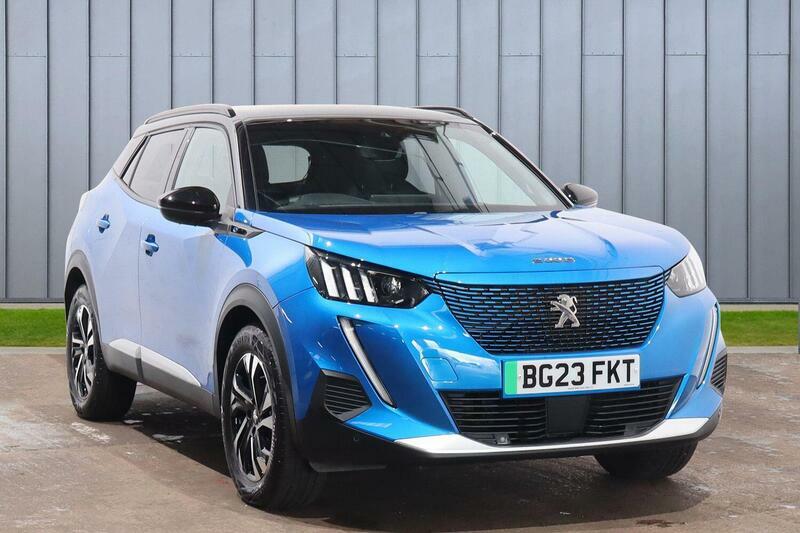 Peugeot e-2008 50Kwh Gt 7Kw Charger Blue