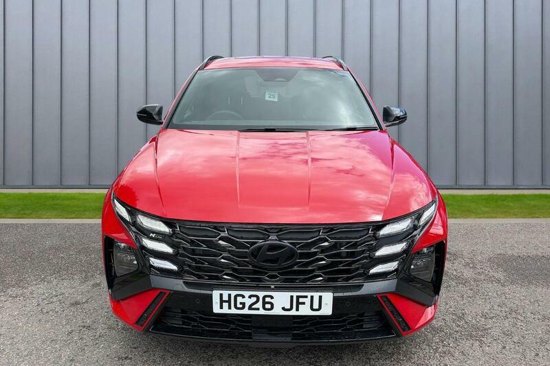 Hyundai Tucson 1.6T N Line Euro 6 Ss HG26JFU Red #4