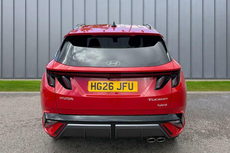 Hyundai Tucson 1.6T N Line Euro 6 Ss HG26JFU Red #5