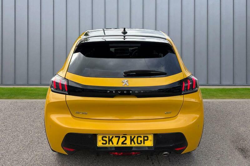 Peugeot 208 1.2 Puretech Gt Euro 6 Ss Yellow #5