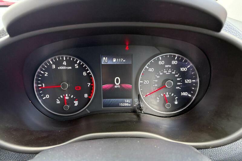 Kia Picanto Hatchback Red #17