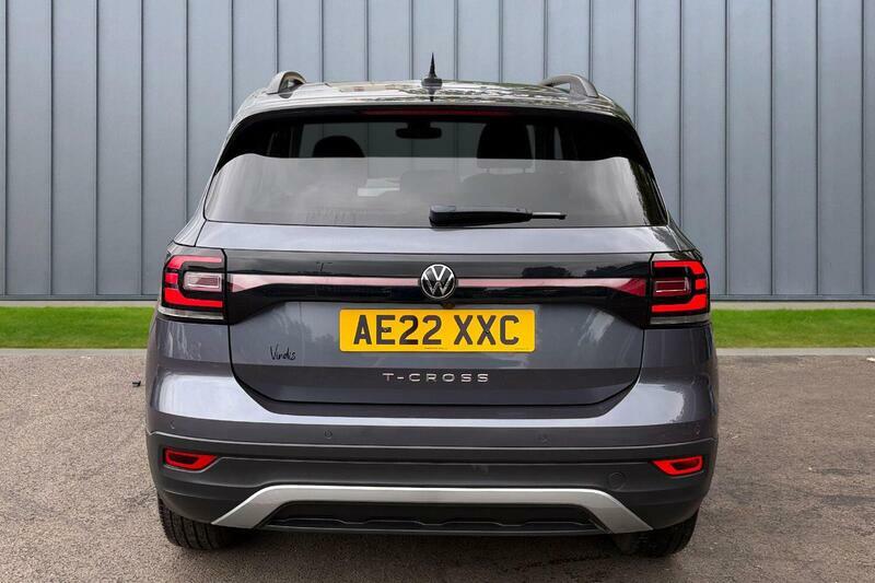 Volkswagen T-Cross 1.0 Tsi Active Dsg Euro 6 Ss Grey #5