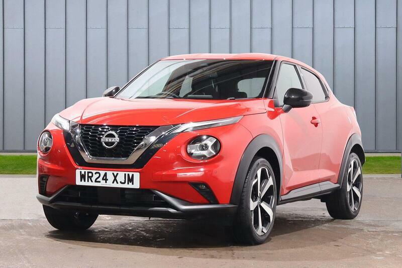 Nissan Juke 1.0 Dig-t Tekna Euro 6 Ss Red #4