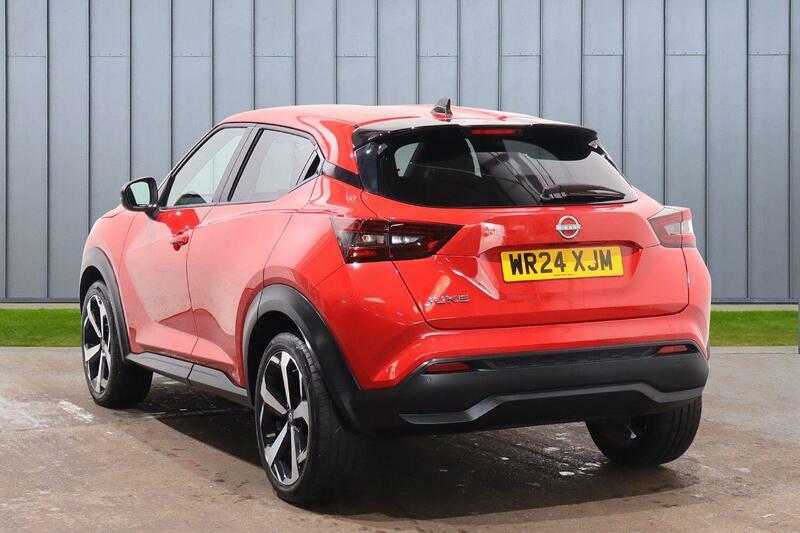 Nissan Juke 1.0 Dig-t Tekna Euro 6 Ss Red #5