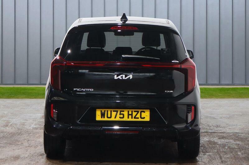 Kia Picanto 1.0 Gt-line S Amt Euro 6 Ss Black #5