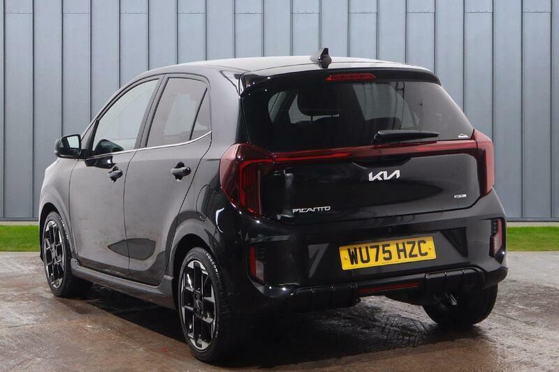 Kia Picanto 1.0 Gt-line S Amt Euro 6 Ss Black #4