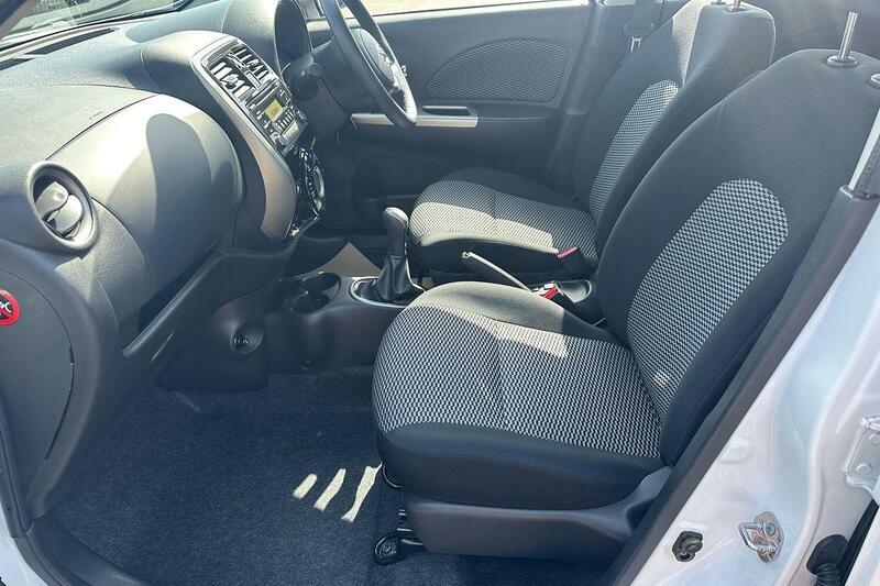 Nissan Micra 1.2 Acenta Euro 6 White #2