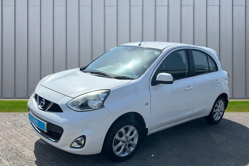 Nissan Micra 1.2 Acenta Euro 6 White #6