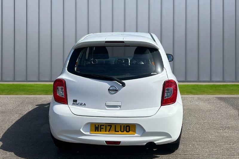 Nissan Micra 1.2 Acenta Euro 6 White #5