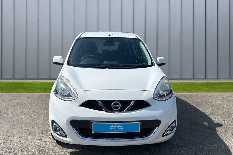 Nissan Micra 1.2 Acenta Euro 6 White #4