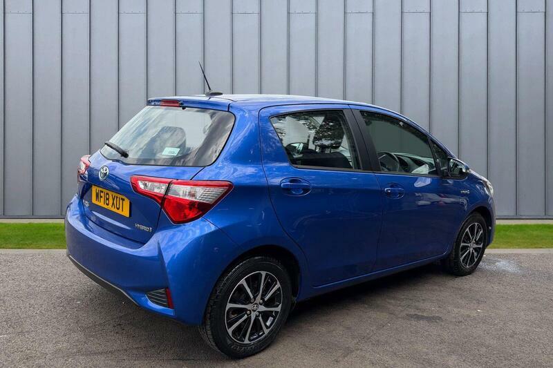 Toyota Yaris 1.5 Vvt-h Icon Tech E-cvt Euro 6 Ss WF18XUT Blue #6