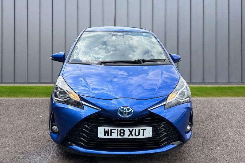 Toyota Yaris 1.5 Vvt-h Icon Tech E-cvt Euro 6 Ss WF18XUT Blue #4