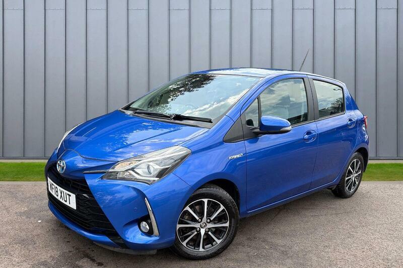Toyota Yaris 1.5 Vvt-h Icon Tech E-cvt Euro 6 Ss WF18XUT Blue #5