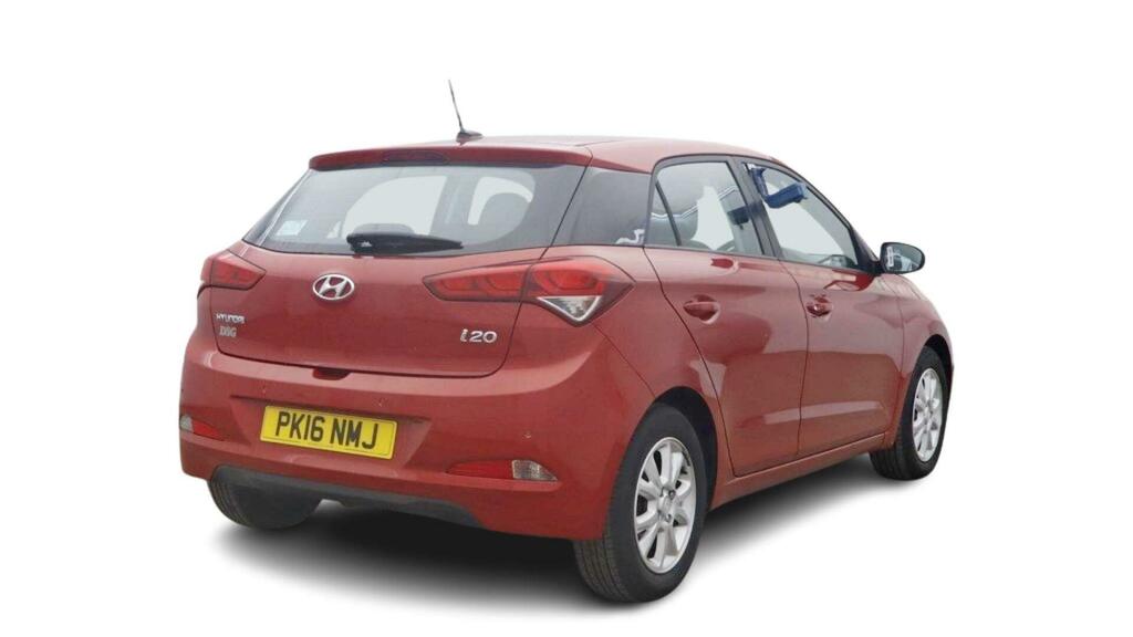 Hyundai I20 1.2 Blue Drive Se Euro 6 Ss Red #3