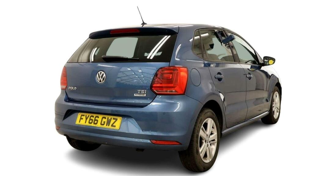 Volkswagen Polo 1.2 Tsi Bluemotion Tech Match Dsg Euro 6 Ss Blue #3
