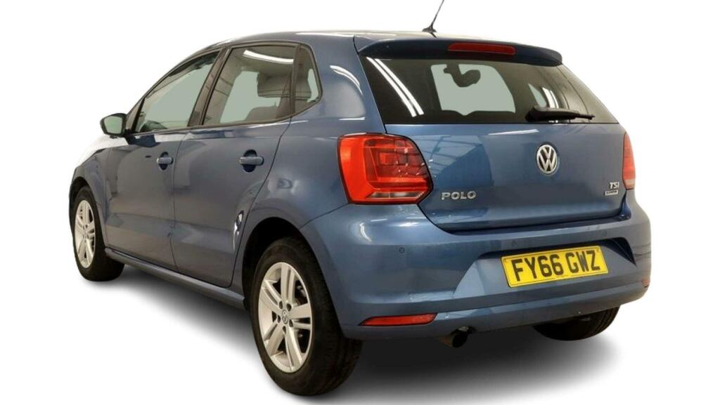 Volkswagen Polo 1.2 Tsi Bluemotion Tech Match Dsg Euro 6 Ss Blue #4