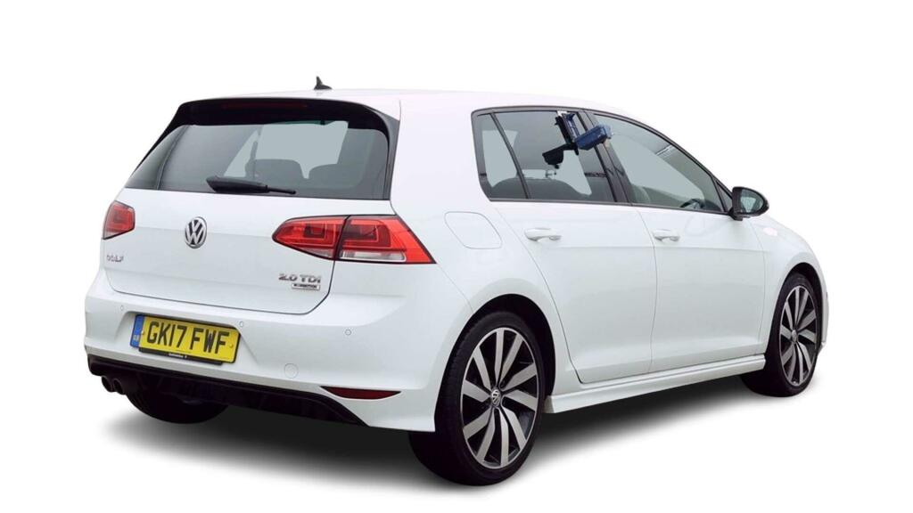 Volkswagen Golf 2.0 Tdi Bluemotion Tech R-line Edition Dsg Euro 6 GK17FWF White #3