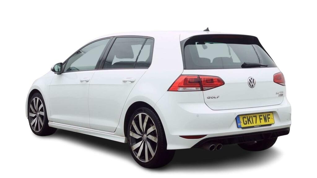 Volkswagen Golf 2.0 Tdi Bluemotion Tech R-line Edition Dsg Euro 6 GK17FWF White #4