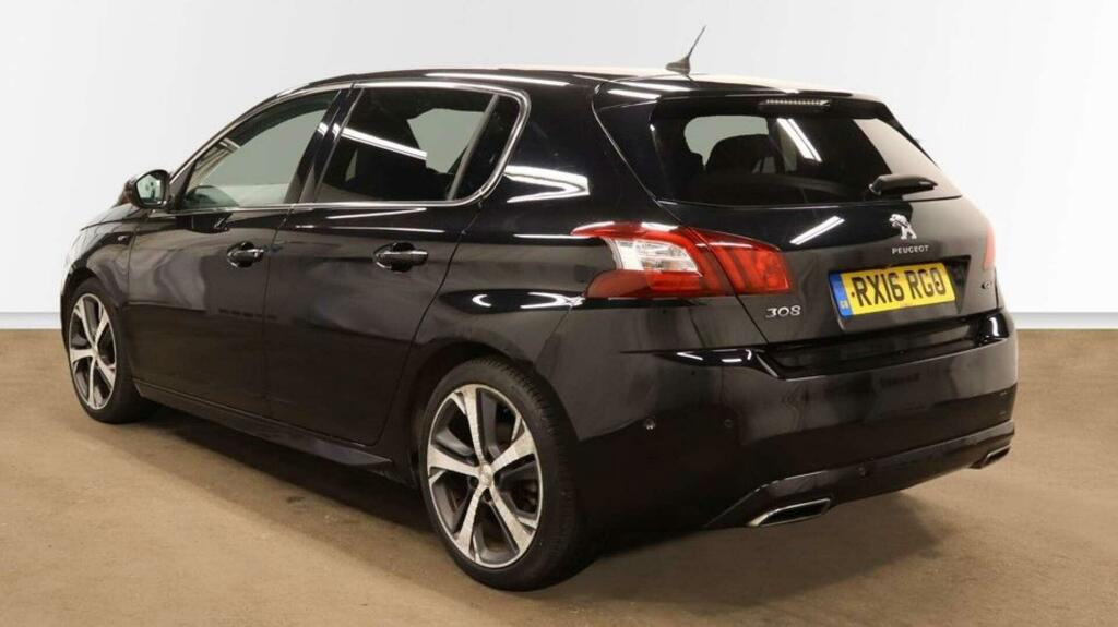 Peugeot 308 Gt Black #4