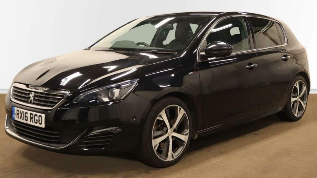 Peugeot 308 Gt Black #2