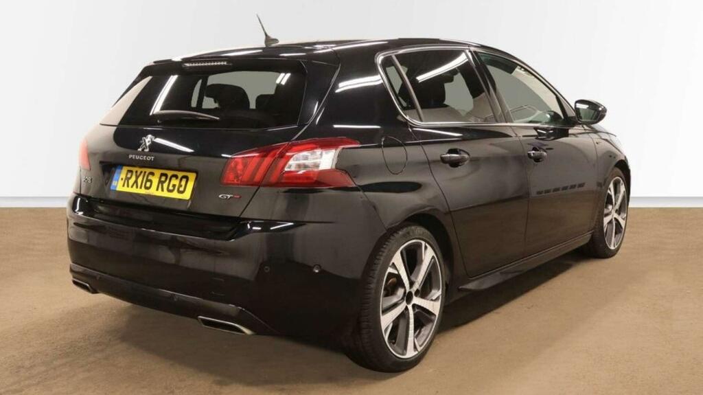 Peugeot 308 Gt Black #3