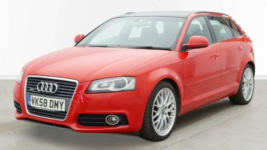 Audi A3 S Line Red