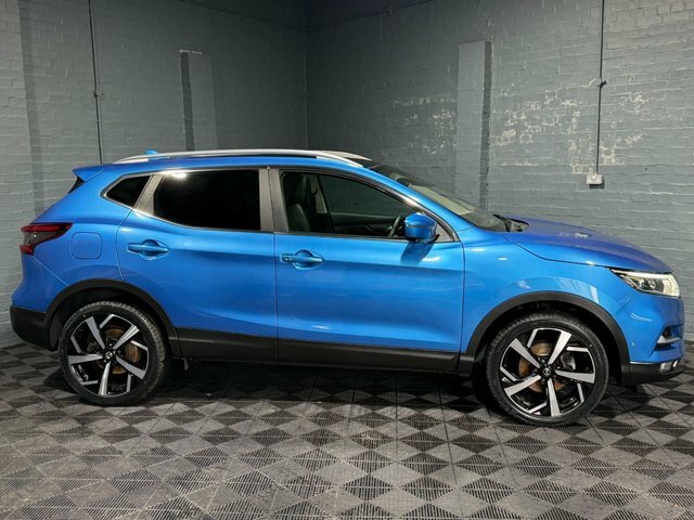 Nissan Qashqai 2019 1.3 Dig-t Tekna Suv Euro 6 KP69WDS Blue #2