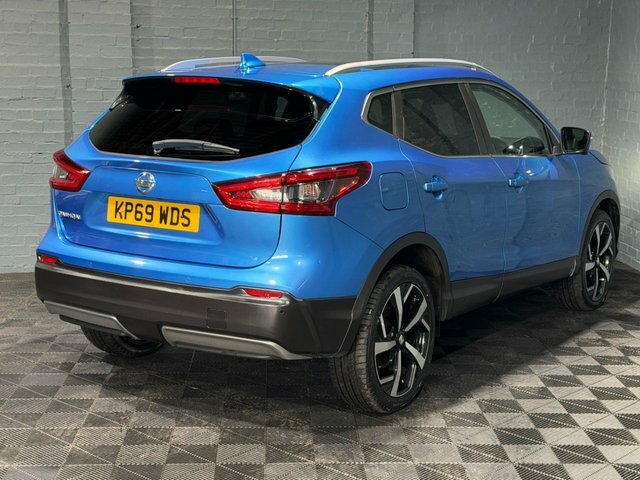Nissan Qashqai 2019 1.3 Dig-t Tekna Suv Euro 6 KP69WDS Blue #4
