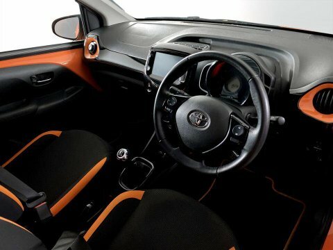 Toyota Aygo Hatchback Orange #12