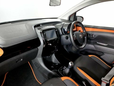Toyota Aygo Hatchback Orange #15