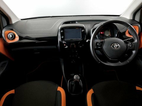 Toyota Aygo Hatchback Orange #19