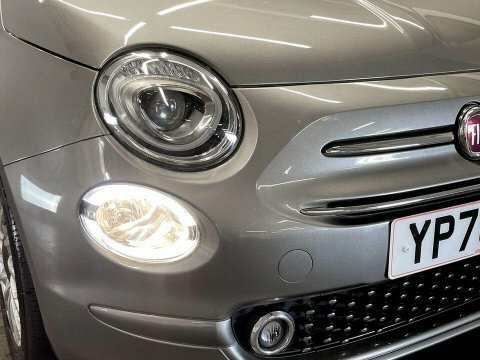 Fiat 500 Hatchback Yellow #9