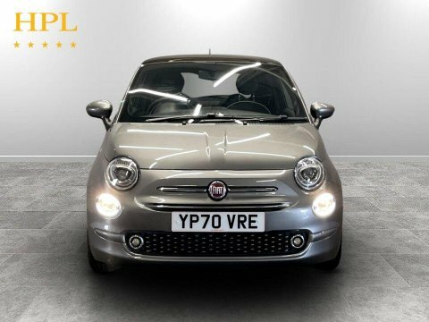 Fiat 500 Hatchback Yellow #2
