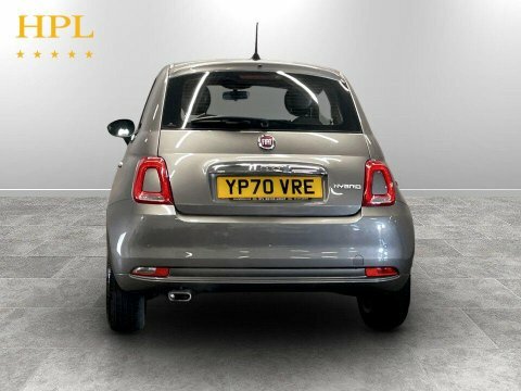 Fiat 500 Hatchback Yellow #6
