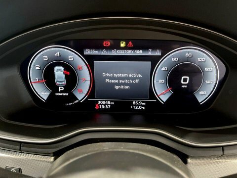 Audi A5 A5 S Line Black Editon White #14