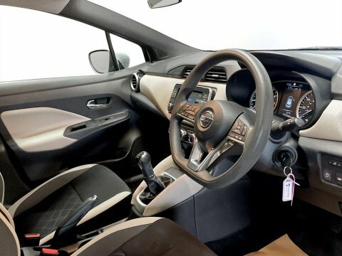Nissan Micra Acenta White #12